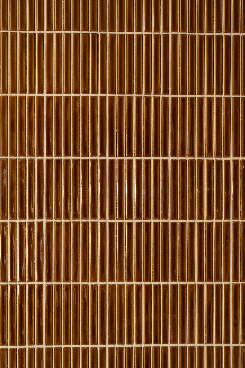 Vertical glazed tiles